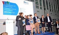 Hội doanh nghiệp VN tại Đức dự trao giải Cuộc thi kế hoạch kinh doanh