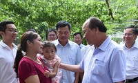 Thủ tướng Nguyễn Xuân Phúc thăm xã nông thôn mới Nam Giang, tỉnh Nghệ An