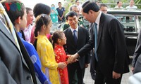 Chủ tịch nước Trần Đại Quang tới Brunei Darussalam, thăm Đại sứ quán Việt Nam