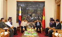 Bộ trưởng Bộ Công an Tô Lâm tiếp Cố vấn An ninh quốc gia Philippines Hermogenes Esperon