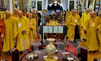 Chủ tịch UB TW  MTTQ VN Nguyễn Thiện Nhân chúc mừng 35 năm Ngày  thành lập giáo hội  Phật giáo VN