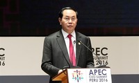 Chủ tịch nước Trần Đại Quang phát biểu tại phiên bế mạc APEC 2016