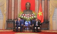 Chủ tịch nước Trần Đại Quang tiếp Thủ tướng chính quyền Bashkotostan thuộc Nga R.Kh.Mardanov