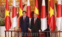 Truyền thông Nhật Bản đưa đậm nét chuyến công du Việt Nam của Thủ tướng Shinzo Abe