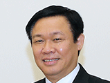 Phó Thủ tướng Vương Đình Huệ thăm chúc Tết các ngân hàng