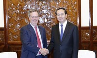 Chủ tịch nước Trần Đại Quang tiếp Đại sứ Tây Ban Nha kết thúc nhiệm kỳ