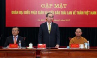Củng cố mối quan hệ giữa Phật giáo hai nước Việt Nam - Thái Lan