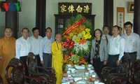 Trưởng Ban Dân vận Trung ương Trương Thị Mai thăm Giáo hội Phật giáo Việt Nam 