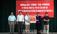 Phó Chủ tịch Quốc hội Tòng Thị Phóng làm việc tại tỉnh Sơn La