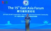 Việt Nam đồng chủ trì Diễn đàn Đông Á lần thứ 15 hướng tới xây dựng Cộng đồng Kinh tế Đông Á