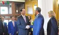 Chủ tịch nước Trần Đại Quang hội kiến với Chủ tịch Duma quốc gia Nga V. Volodin