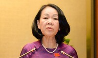 Trưởng ban Dân vận Trung ương Trương Thị Mai dự hội thảo công tác phụ nữ