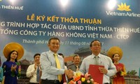 Vietnam Airlines quảng bá hình ảnh, điểm đến của du lịch Huế