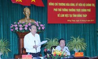 Phó Thủ tướng Thường trực Chính phủ Trương Hòa Bình làm việc tại tỉnh Đồng Tháp