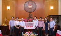 Ủy ban Trung ương MTTQ Việt Nam tiếp nhận ủng hộ thiệt hại do bão Doksuri