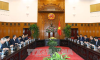 Tổng Bí thư Nguyễn Phú Trọng và Thủ tướng Nguyễn Xuân Phúc  tiếp Bộ trưởng Ngoại giao Trung Quốc