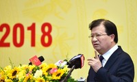 Phó Thủ tướng Trịnh Đình Dũng dự hội nghị triển khai nhiệm vụ 2018 của EVN