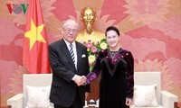 Chủ tịch Quốc hội tiếp cố vấn đặc biệt Liên minh Nghị sĩ hữu nghị Nhật- Việt