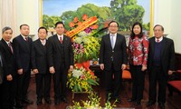 Tổng Hội thánh Tin lành Việt Nam (miền Bắc) chúc Tết Đảng bộ thành phố Hà Nội