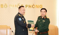 Tổng Tham mưu trưởng Quân đội nhân dân VN tiếp Tổng Tham mưu trưởng các Lực lượng vũ trang Mông Cổ