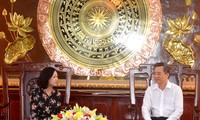Trưởng Ban Dân vận Trung ương làm việc với lãnh đạo tỉnh Bạc Liêu 