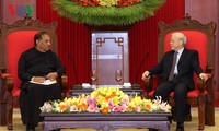 Tổng Bí thư Nguyễn Phú Trọng tiếp Chủ tịch Quốc hội Sri Lanka