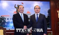Lãnh đạo Thành phố Hồ Chí Minh tiếp Đoàn đại biểu Đảng Cộng sản Trung Quốc