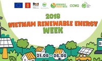 Tuần lễ năng lượng tái tạo 2018 sẽ diễn ra từ ngày 21-26/08 