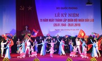 Hoạt động kỷ niệm 70 năm Ngày thành lập Quân đội nhân dân Lào