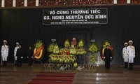 Tổ chức trọng thể Lễ tang Nguyên Giám đốc Học viện Chính trị quốc gia Hồ Chí Minh Nguyễn Đức Bình