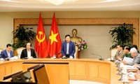 Phó Thủ tướng Phạm Bình Minh chủ trì họp về công tác chuẩn bị tổ chức Hội nghị Thượng đỉnh Mỹ - Triều Tiên lần hai 