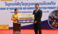 Doanh nghiệp Việt Nam đầu tư tại Lào tích cực thực hiện trách nhiệm xã hội 