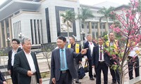 Bắc Giang tiếp nhận 100 cây hoa Anh đào do Nhật Bản trao tặng