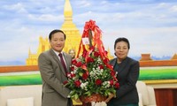 Đại sứ quán Việt Nam tại Lào chúc mừng 64 năm Ngày thành lập Đảng Nhân dân Cách mạng Lào