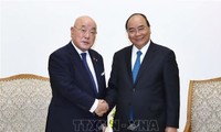Thủ tướng Nguyễn Xuân Phúc tiếp cố vấn nội các đặc biệt của Thủ tướng Nhật Bản Isao Iijima