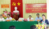 Chủ tịch Quốc hội tiếp xúc cử tri tại Quận Ninh Kiều, TP Cần Thơ