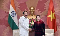 Chủ tịch Quốc hội Nguyễn Thị Kim Ngân tiếp Phó Tổng thống, Chủ tịch Thượng viện Ấn Độ