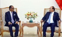 Thủ tướng Nguyễn Xuân Phúc tiếp Bộ trưởng Ngoại giao và hợp tác Timor Leste Dionisio Babo Soares