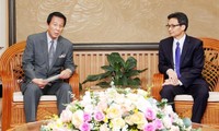 Phó Thủ tướng Vũ Đức Đam tiếp Đại sứ đặc biệt Việt Nam - Nhật Bản