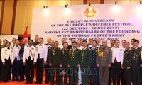 Kỷ niệm 75 năm thành lập Quân đội nhân dân Việt Nam tại Indonesia 