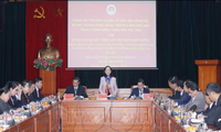 Trưởng ban Dân vận Trung ương Trương Thị Mai tiếp Đoàn Trung ương Mặt trận Lào xây dựng đất nước