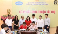Hỗ trợ cho trẻ em khó khăn thông qua Quỹ Bảo trợ trẻ em Việt Nam 