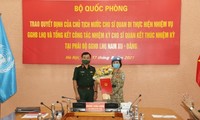 Việt Nam có thêm nữ sĩ quan làm nhiệm vụ gìn giữ hòa bình Liên hợp quốc