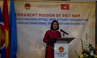 Bạn bè quốc tế kỷ niệm 76 năm Quốc khánh Việt Nam tại trụ sở Phái đoàn thường trực Việt Nam tại Geneva