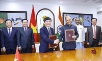Việt Nam và Ấn Độ ký kết hợp tác trong nhiều lĩnh vực