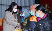 Phó Chủ tịch nước Võ Thị Ánh Xuân thăm và tặng quà nhân dân huyện Phong Thổ, Lai Châu 