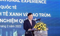 Việt Nam mong muốn chia sẻ tầm nhìn và kinh nghiệm quốc tế trong phục hồi kinh tế-xã hội xanh, bền vững