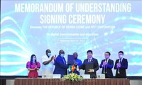 Tập đoàn FPT và Cộng hòa Sierra Leone ký kết thỏa thuận hợp tác thúc đẩy chuyển đổi số quốc gia và đào tạo nhân lực số