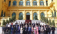 Chủ tịch nước gặp mặt đại biểu người có uy tín tiêu biểu tỉnh Hà Giang
