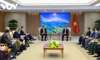 Thủ tướng Phạm Minh Chính tiếp Phó Thủ tướng, Bộ trưởng Quốc phòng Australia Richard Marles
